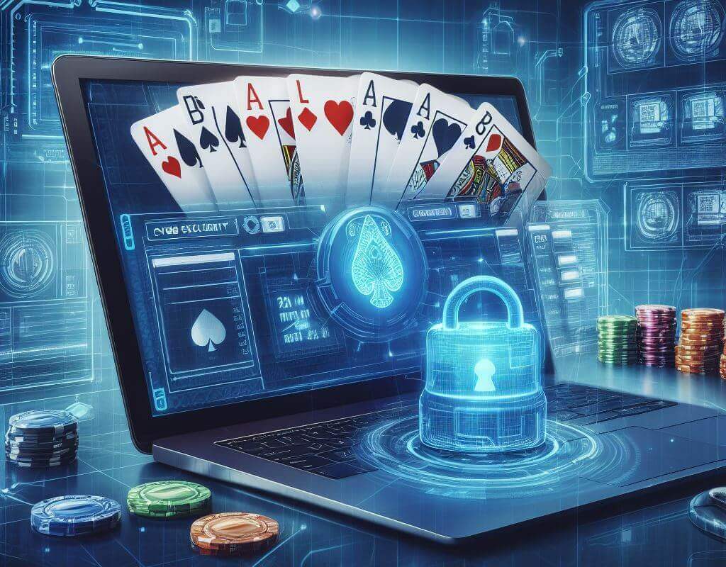 Cybersecurity services banner for the online casino industry